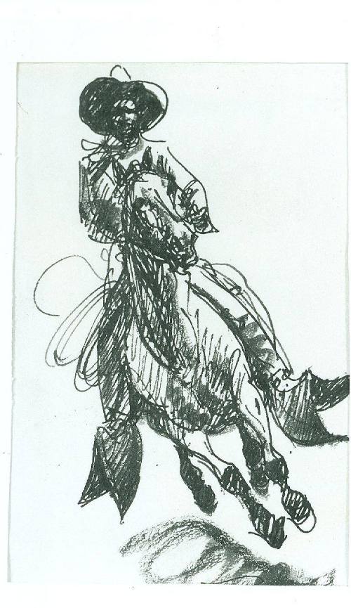 Untitled (Mounted Cowboy)