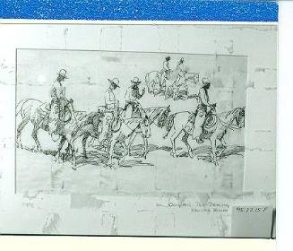 Untitled (Mounted Cowboys)