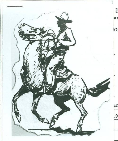 Untitled (Mounted Cowboy)