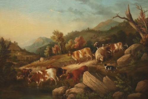 Landscape with Cows