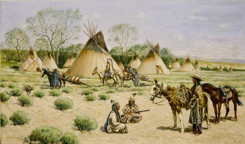 Indian Encampment