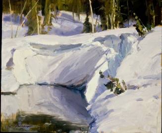 Winter Scene, Colorado (study)