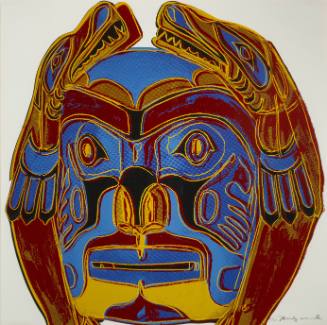 Northwest Coast Mask, from the Cowboys and Indians Suite