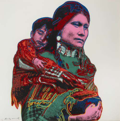 Mother and Child, from the Cowboys and Indians Suite